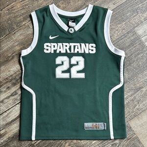 Nike Elite Authentic Youth Michigan State Basketball Jersey